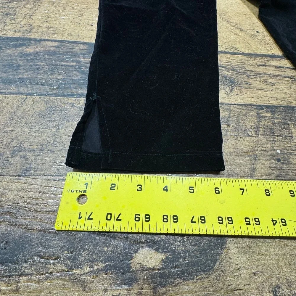 Twill back Velveteen Black Dress Pants Formal Classic‎ Kids Size 14